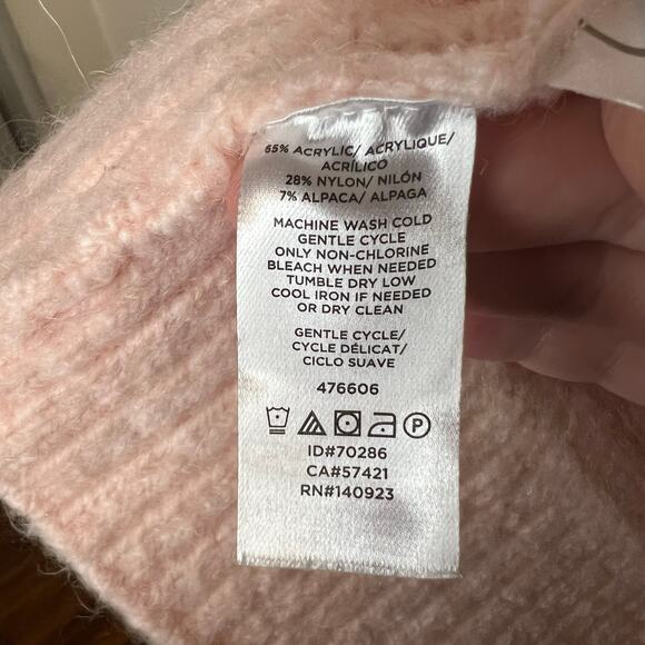 Lou & Grey Texturestitch Sweater Pullover Pink Size Large - Picture 6 of 6